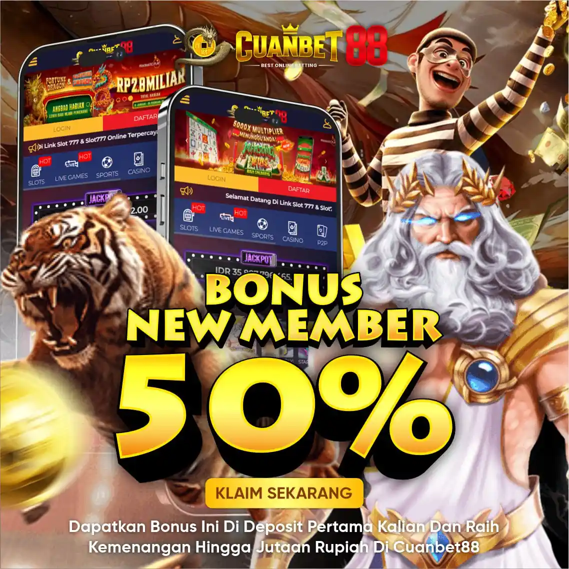 CUANBET88 # Situs Ekslusif Link Slot Gacor Pemberi Lucky Spin Terbesar